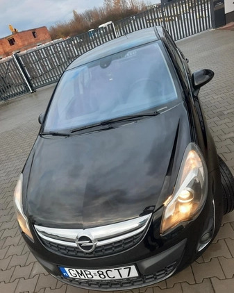 Opel Corsa cena 15900 przebieg: 190000, rok produkcji 2011 z Malbork małe 352